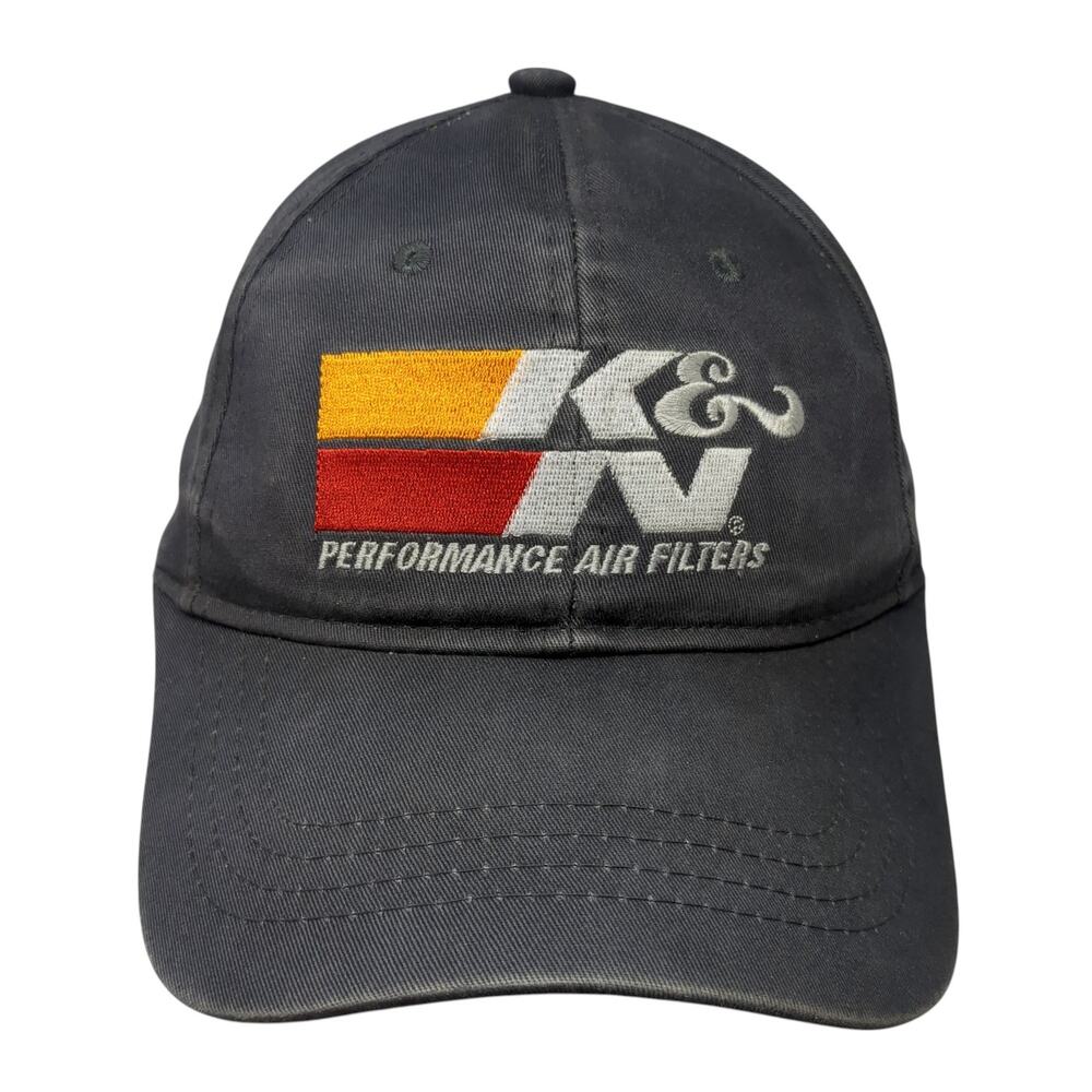 K&N Performance Air Filters Baseball Cap Gray One Size Adjustable Embroidered